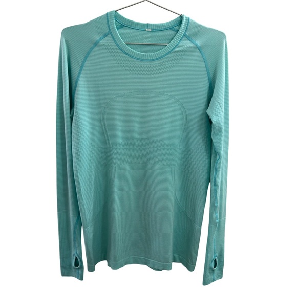 Lululemon Swiftly Tech Pullover Long Sleeve Wild Mint Women’s 10 - Picture 1 of 6